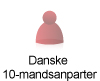 Danske 10-mandsanparter